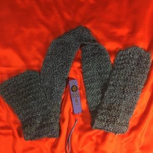 Blue knot scarf authentic vintage VTG